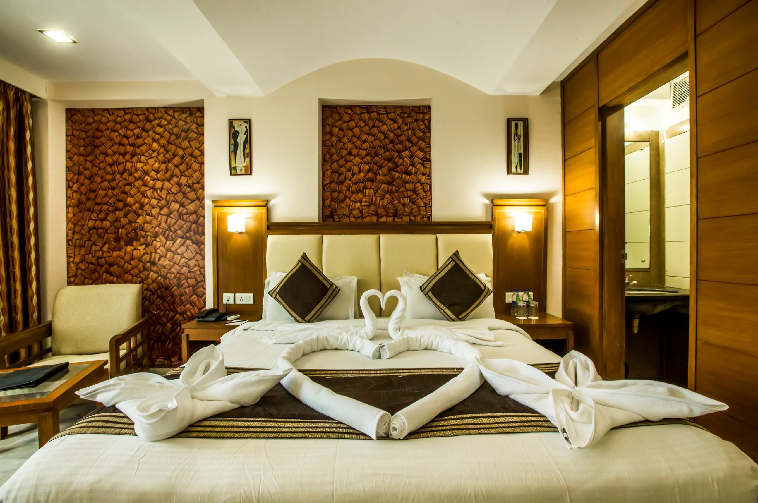 Luxury hotel exterior 1